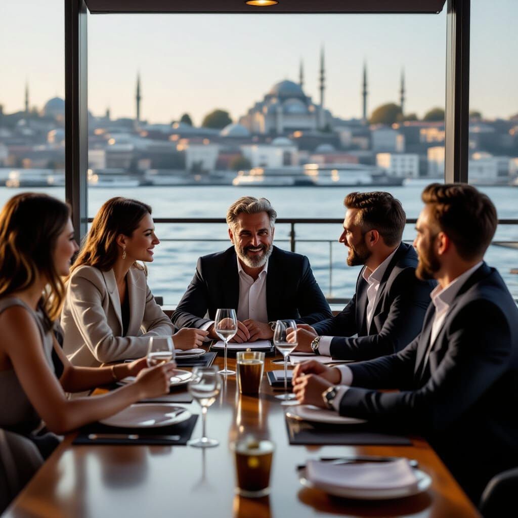 Wise Old Man Narrating a Mystical Tale