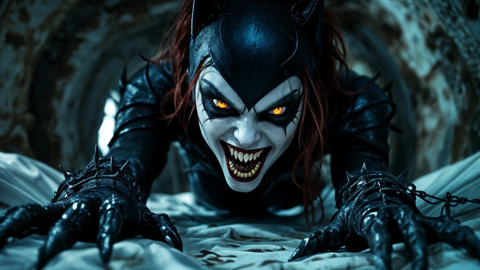 Dark Gothic Batgirl Nightmare