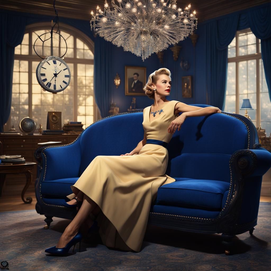 1950s Ravenclaw Interior