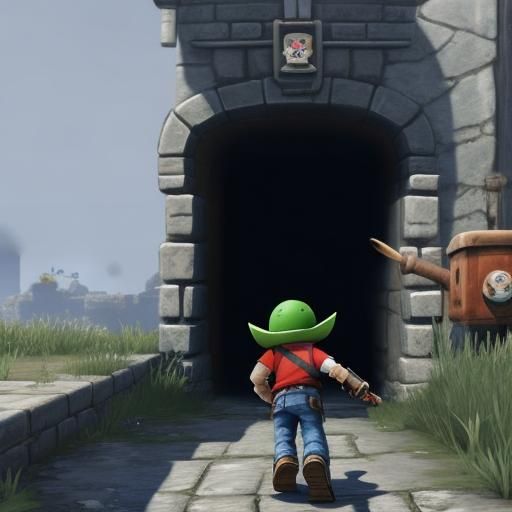 AI Generated Video Game Image