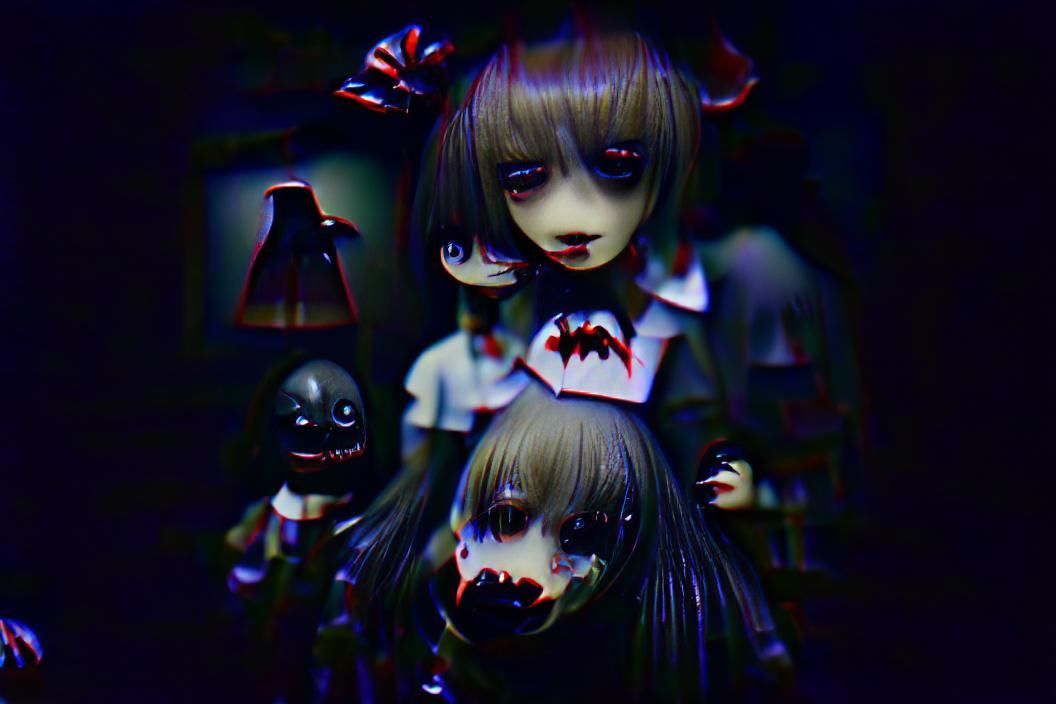 Dark Horror Scene