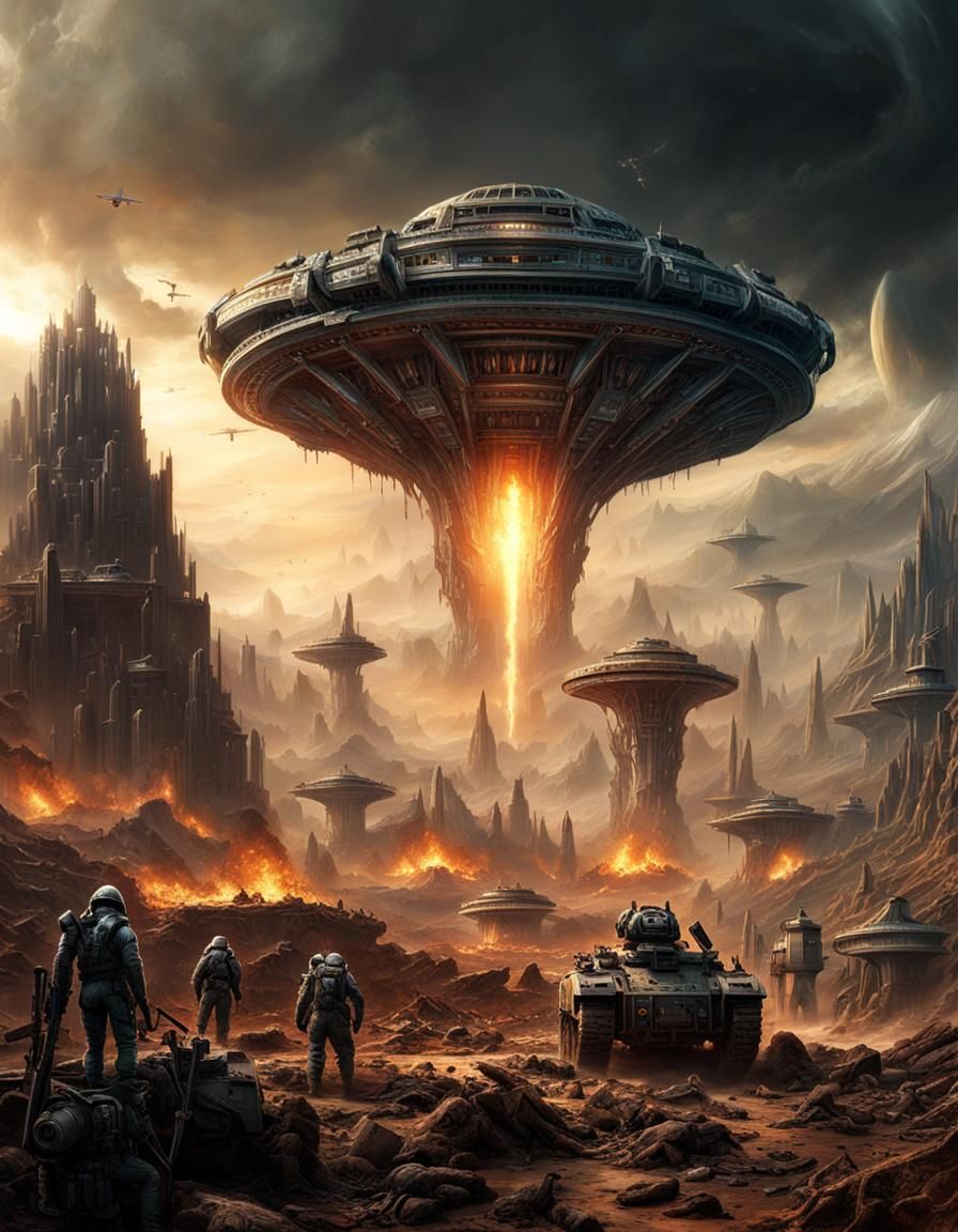 Epic Third World War Against Alien Race