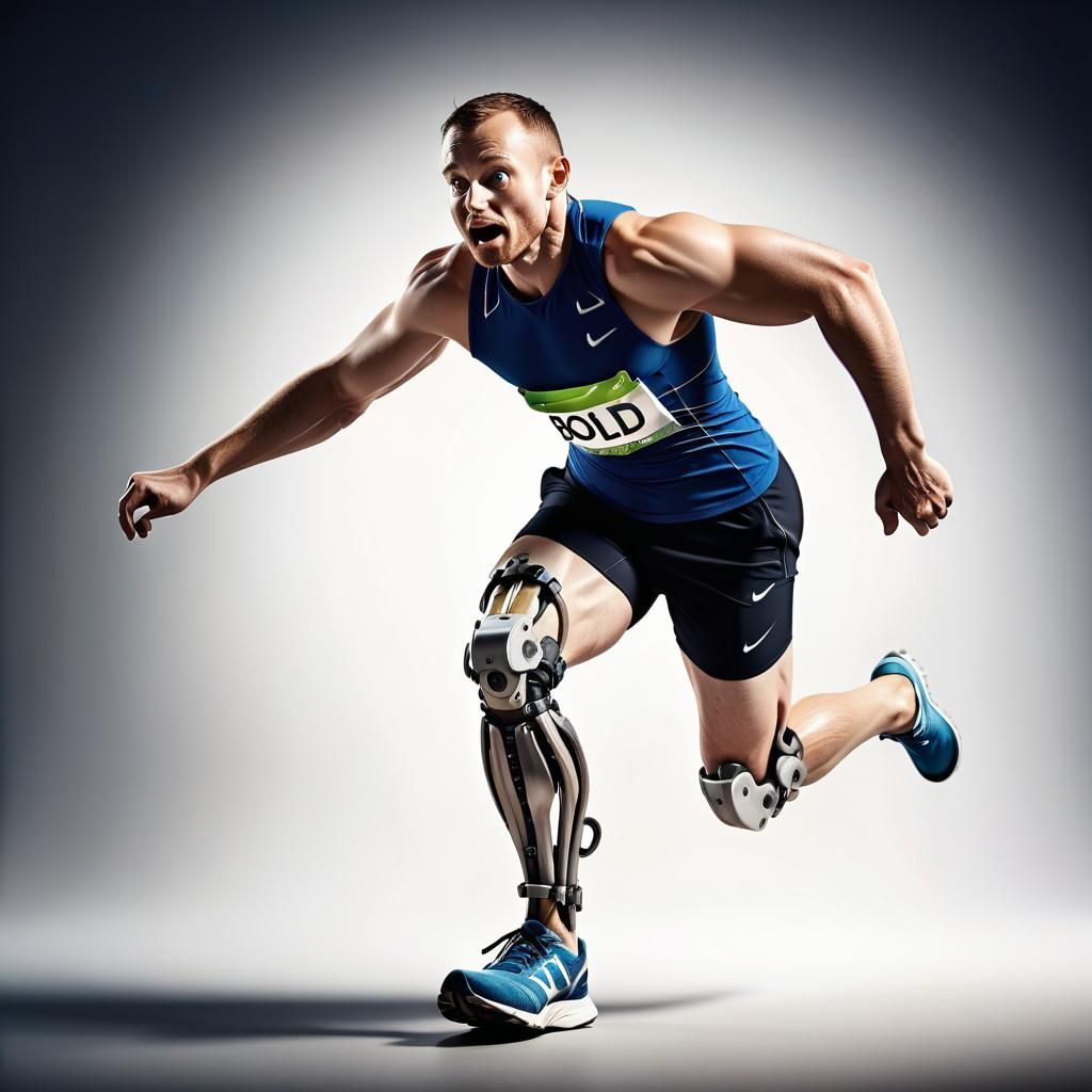 Paralympic runner