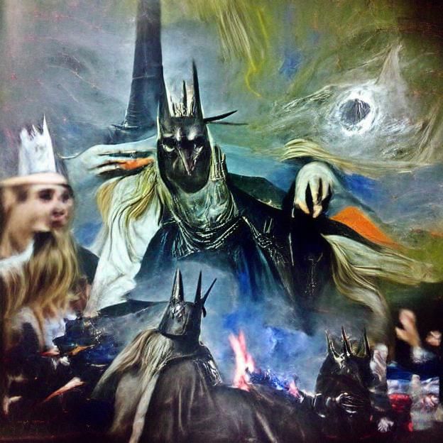 Witch King of Angmar in Renaissance Style