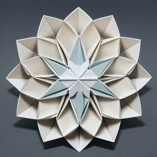 Origami Papercraft Folds: Delicate Paper Art