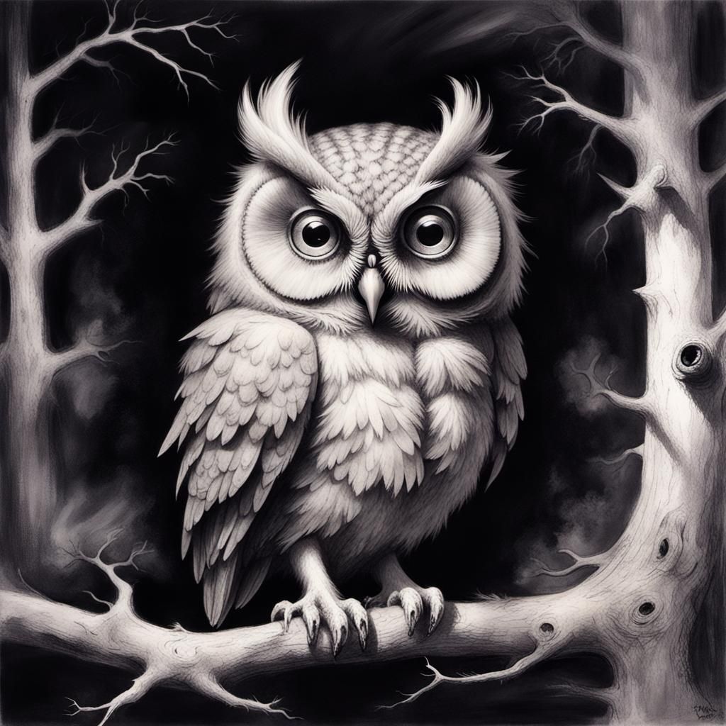 Woodsy Owl Illustration