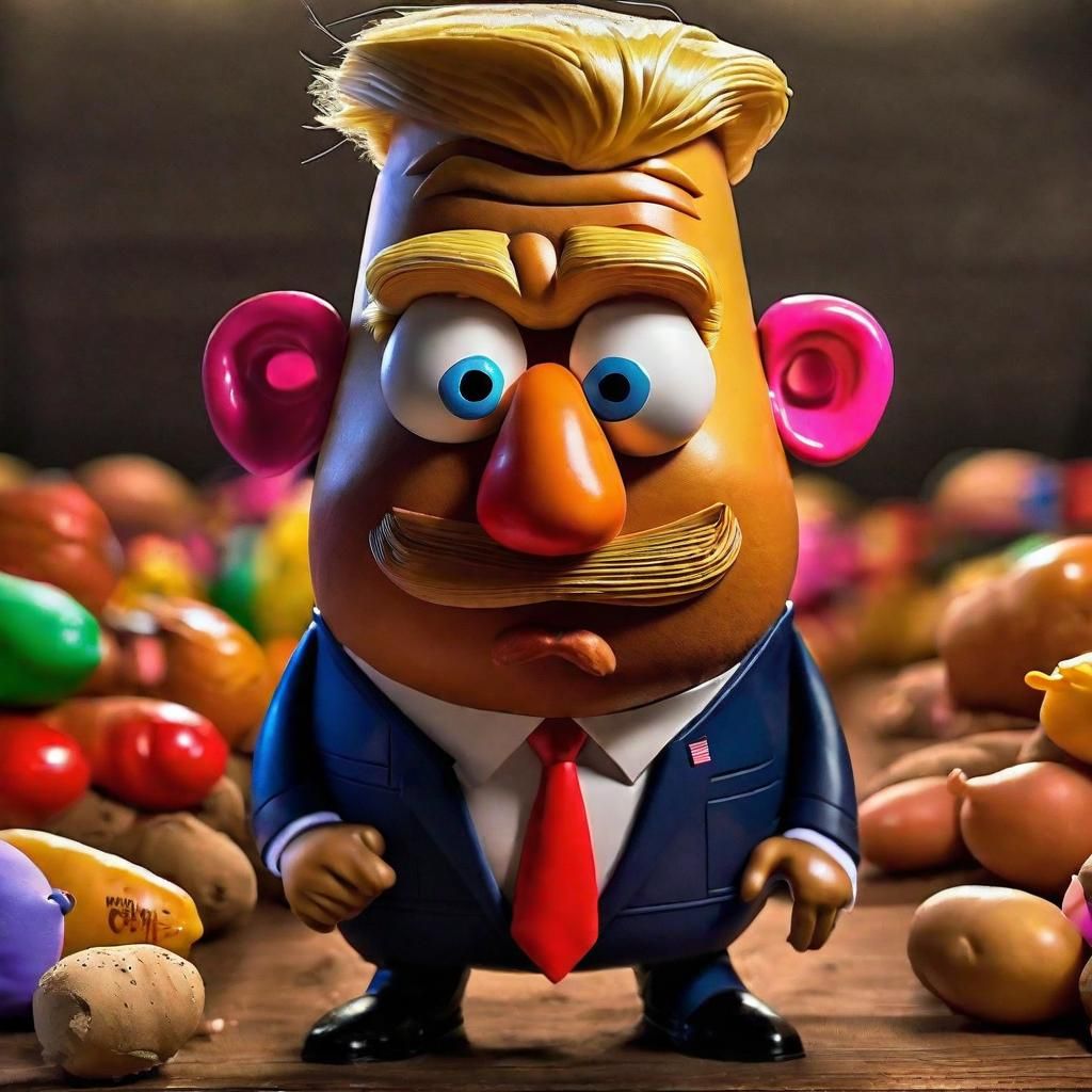 Donald Trump As Mr. Potato Head