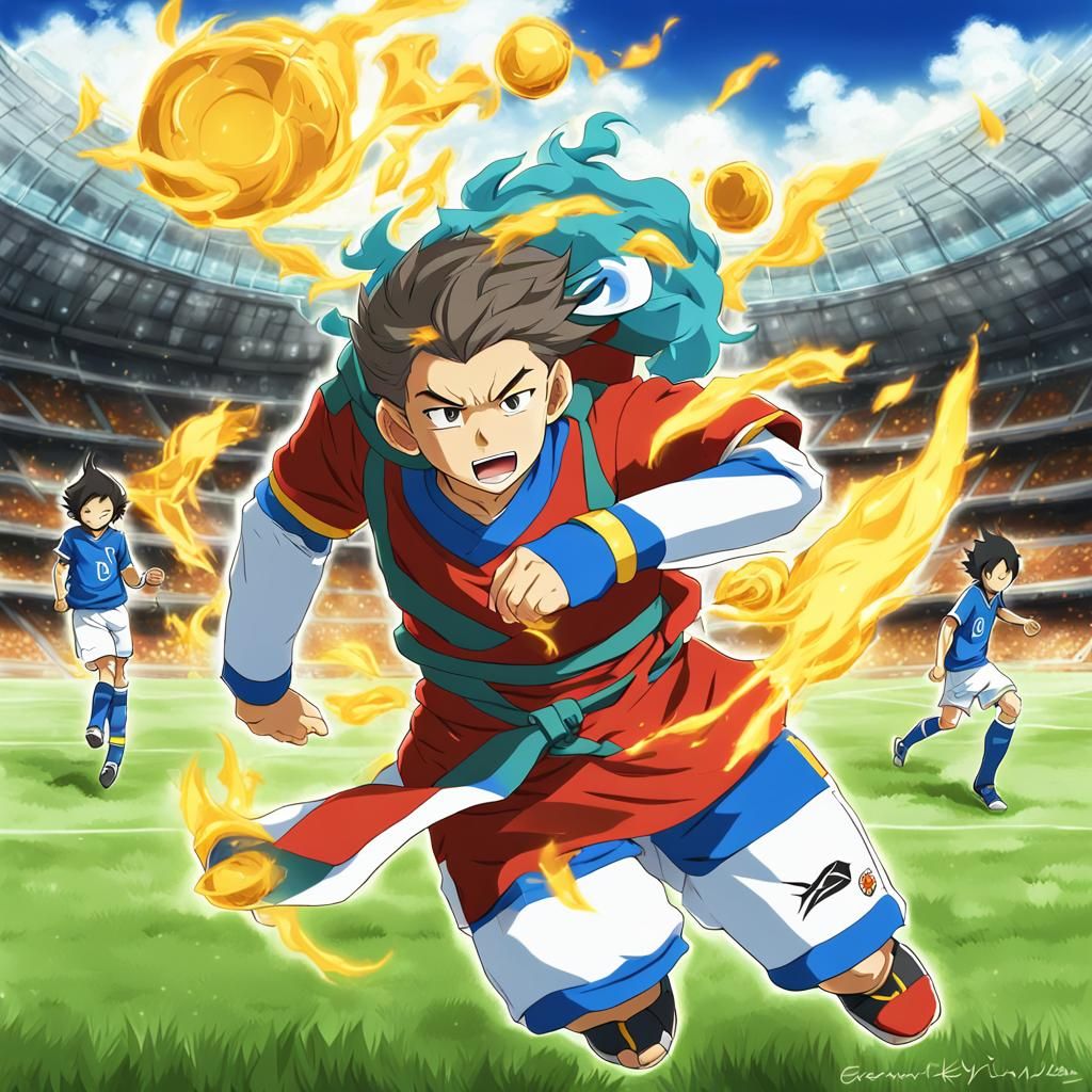 Genghis Khan as Inazuma Eleven Anime Character