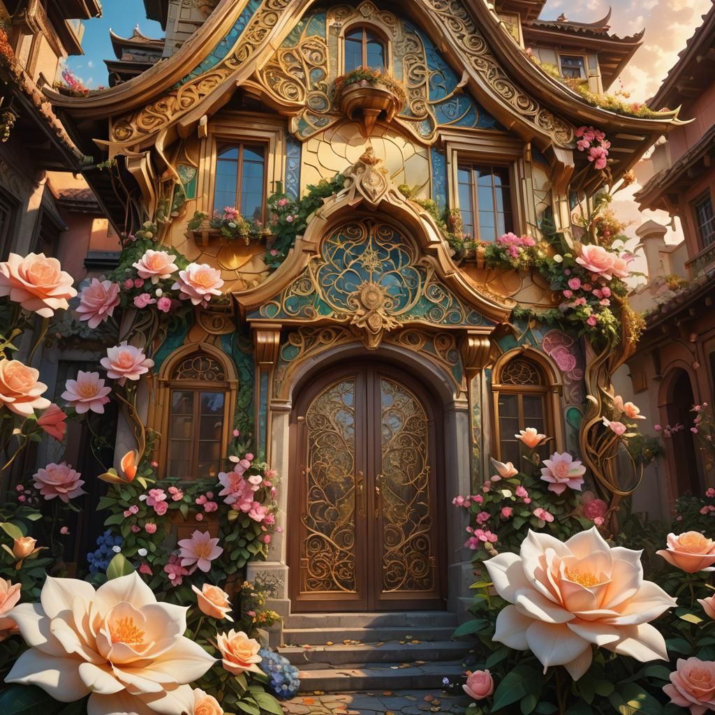 Fantasy Flower House: Botanical Architecture in Unreal Engin...