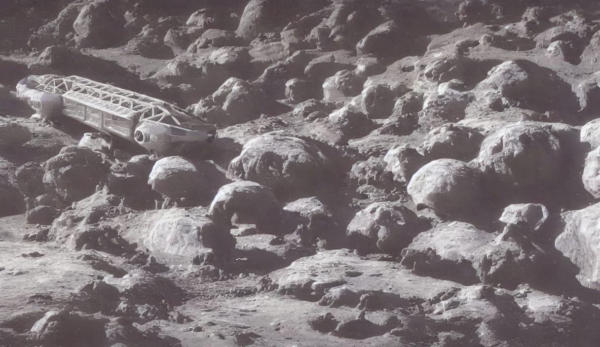 Eagle Transporter Launch from Lunar Base