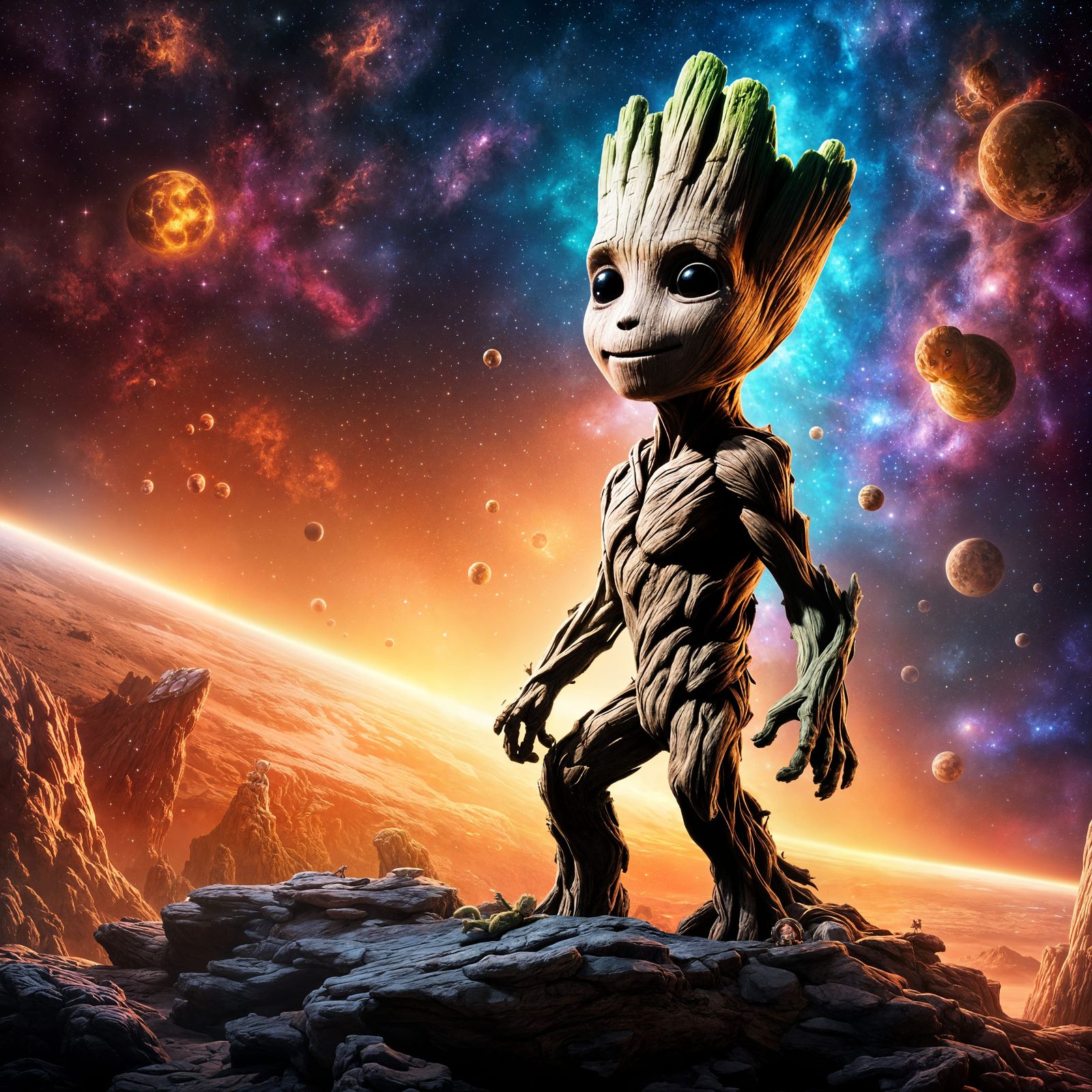 Happy Groot