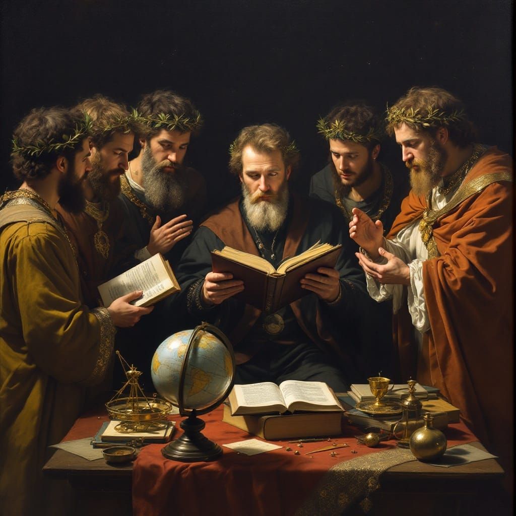 Renaissance Poets in Contemplation