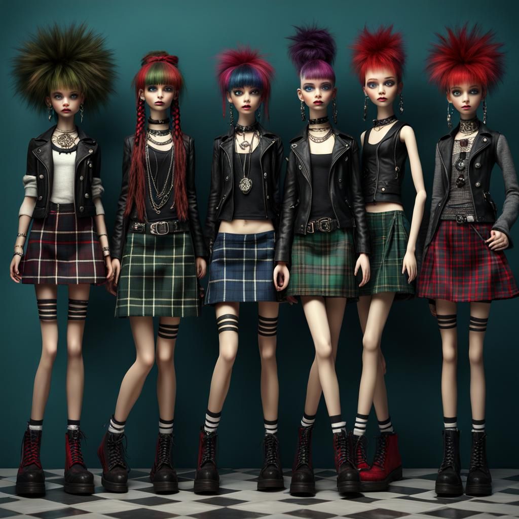 Tartan - London Punk Dolls