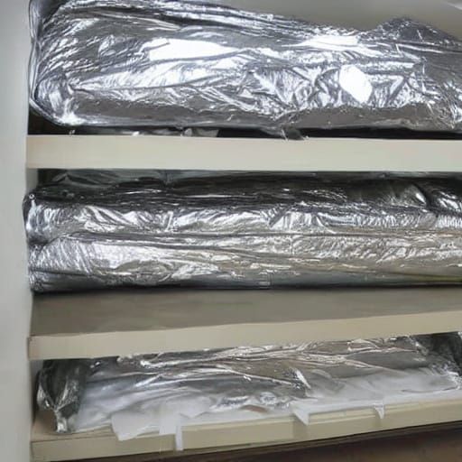 Tinfoil Room: A Metallic Interior