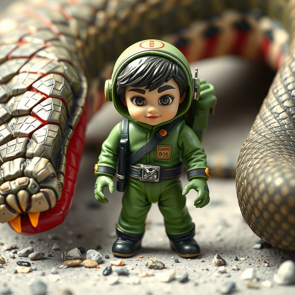 "Don't Worry! Its Sssssssteve My RoboSnake!"