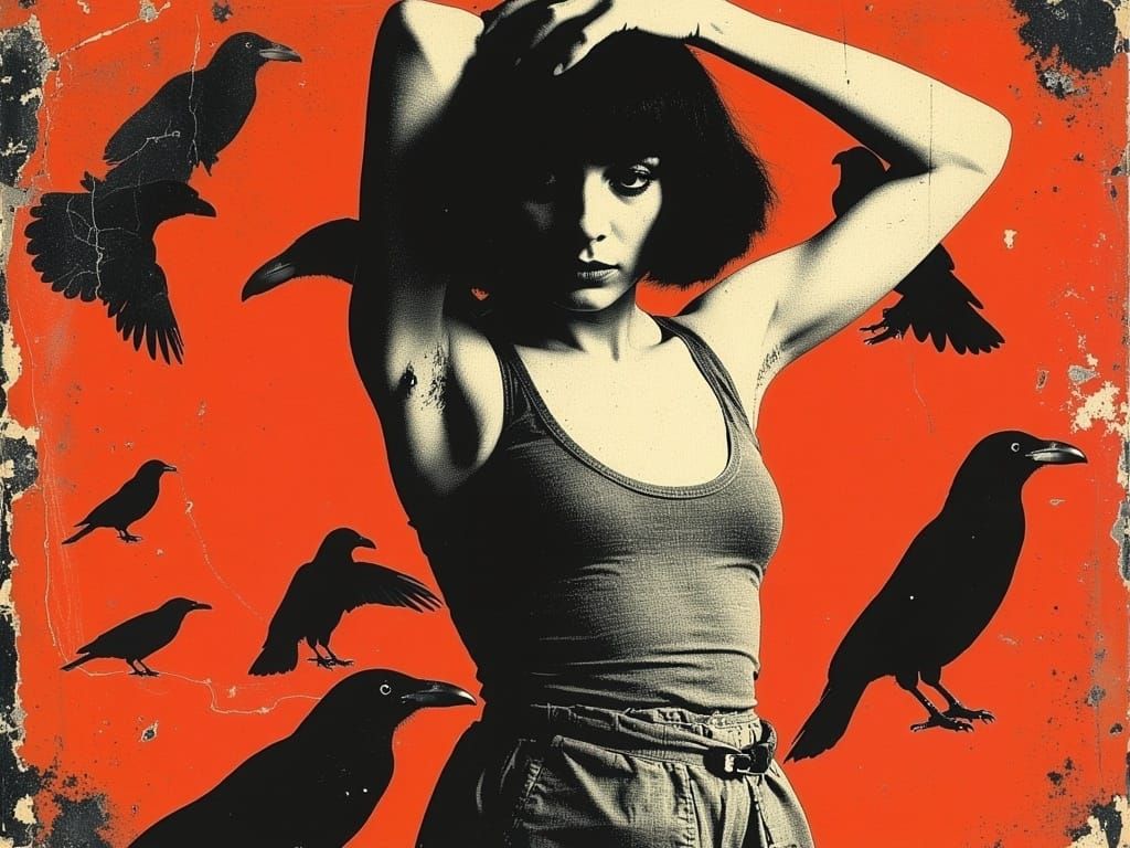 Groovy Psychedelic Fashion Photography