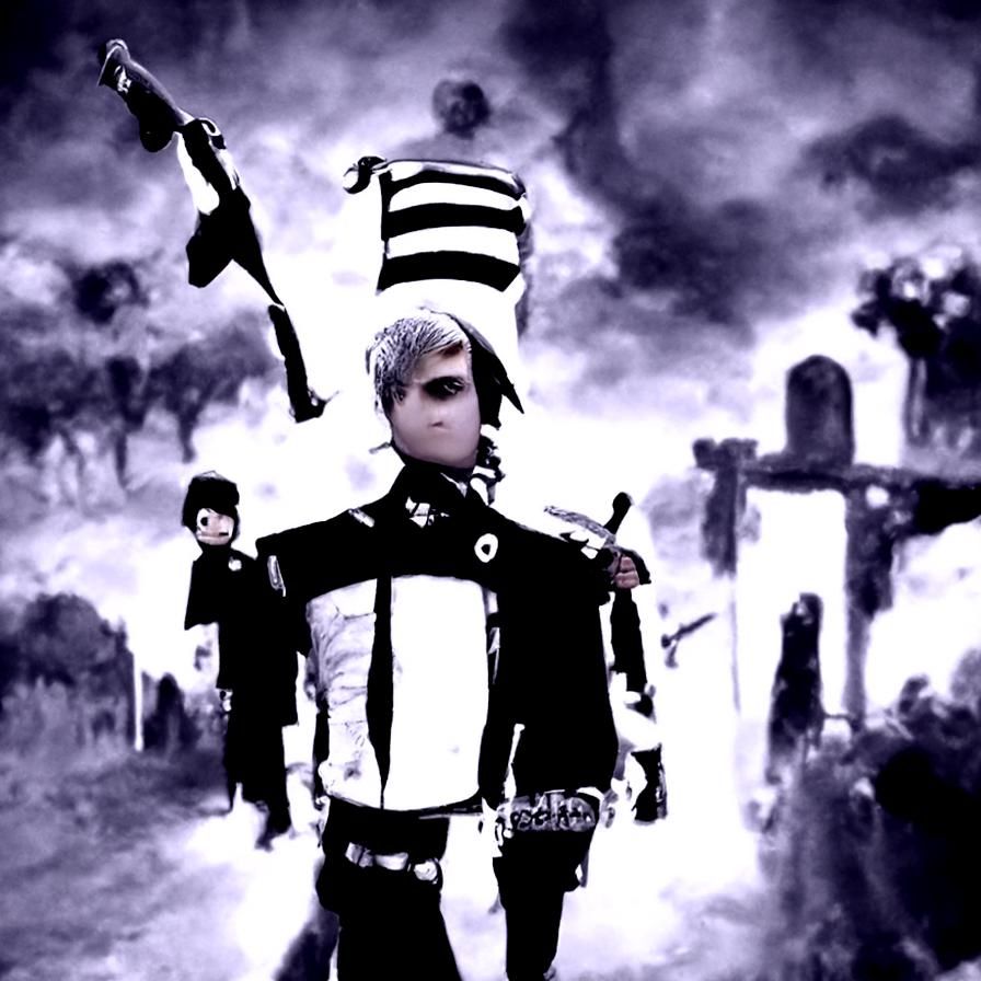 Welcome To The Black Parade Inspired Art