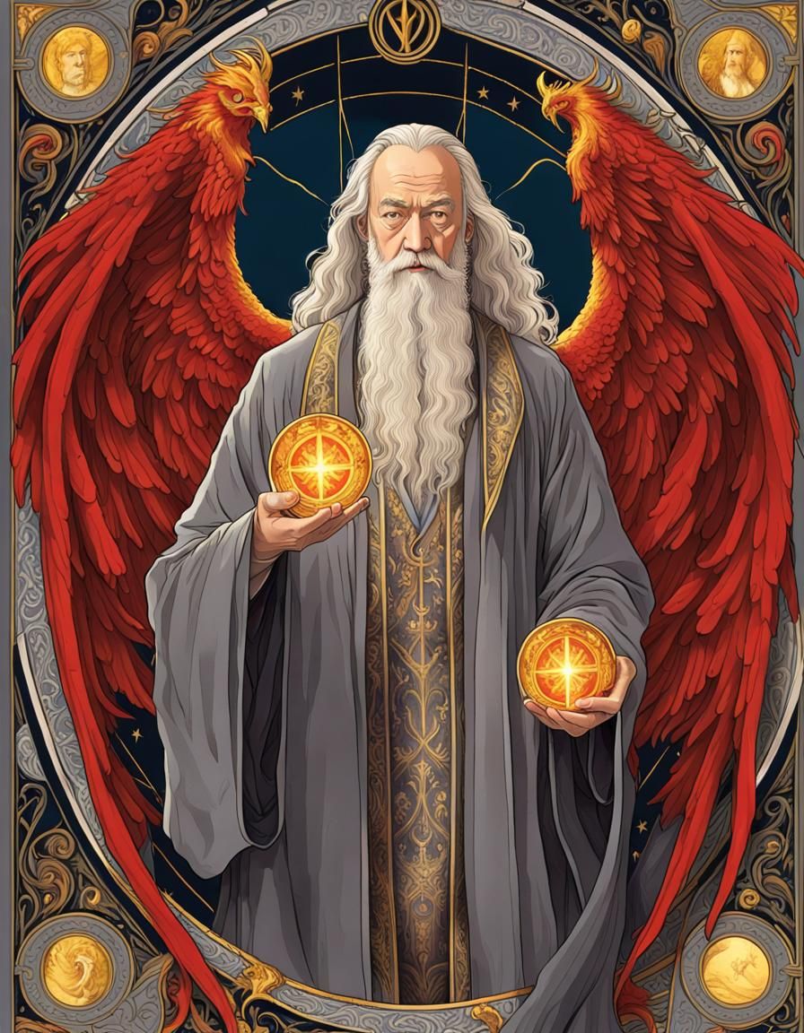 Dumbledore - Tarot card series