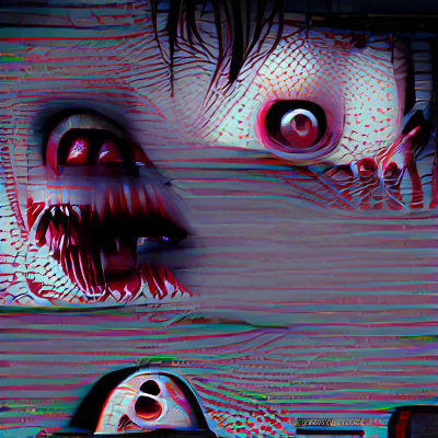 AI Interpretation of Horror Concept