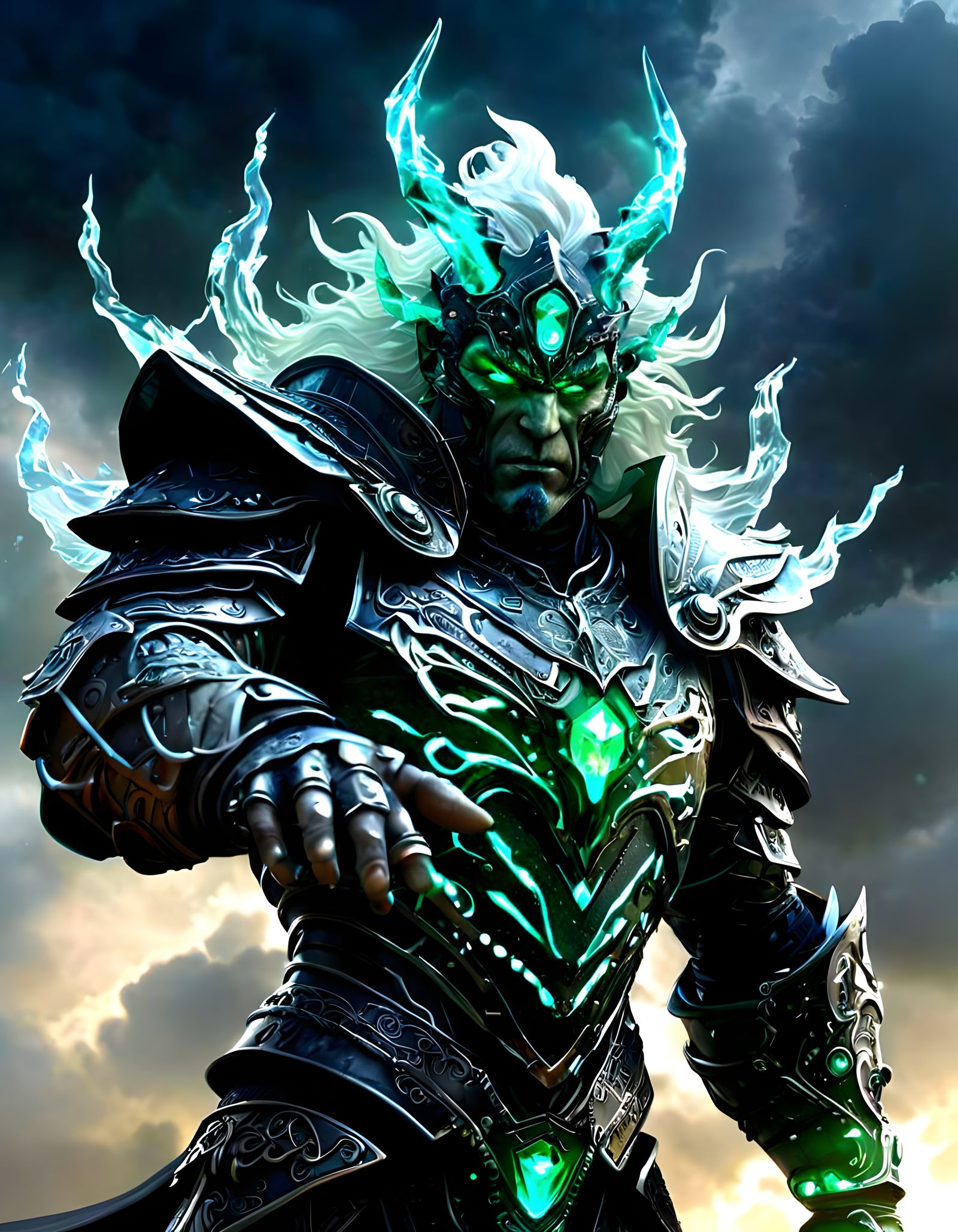 Rannitosis: Shadow and Storm Portrait