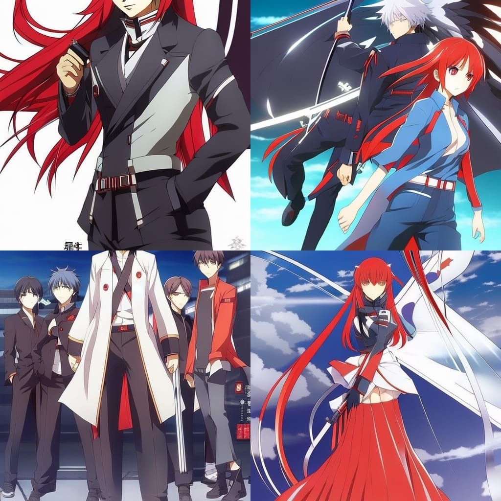 Anime-Style Key Visual Illustration