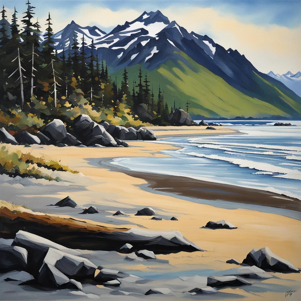west coast of Alaska