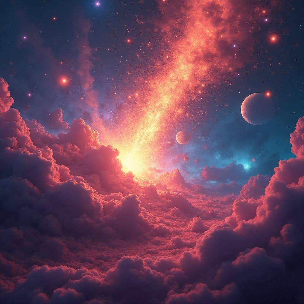 Cosmic Dreams in Explosive Color