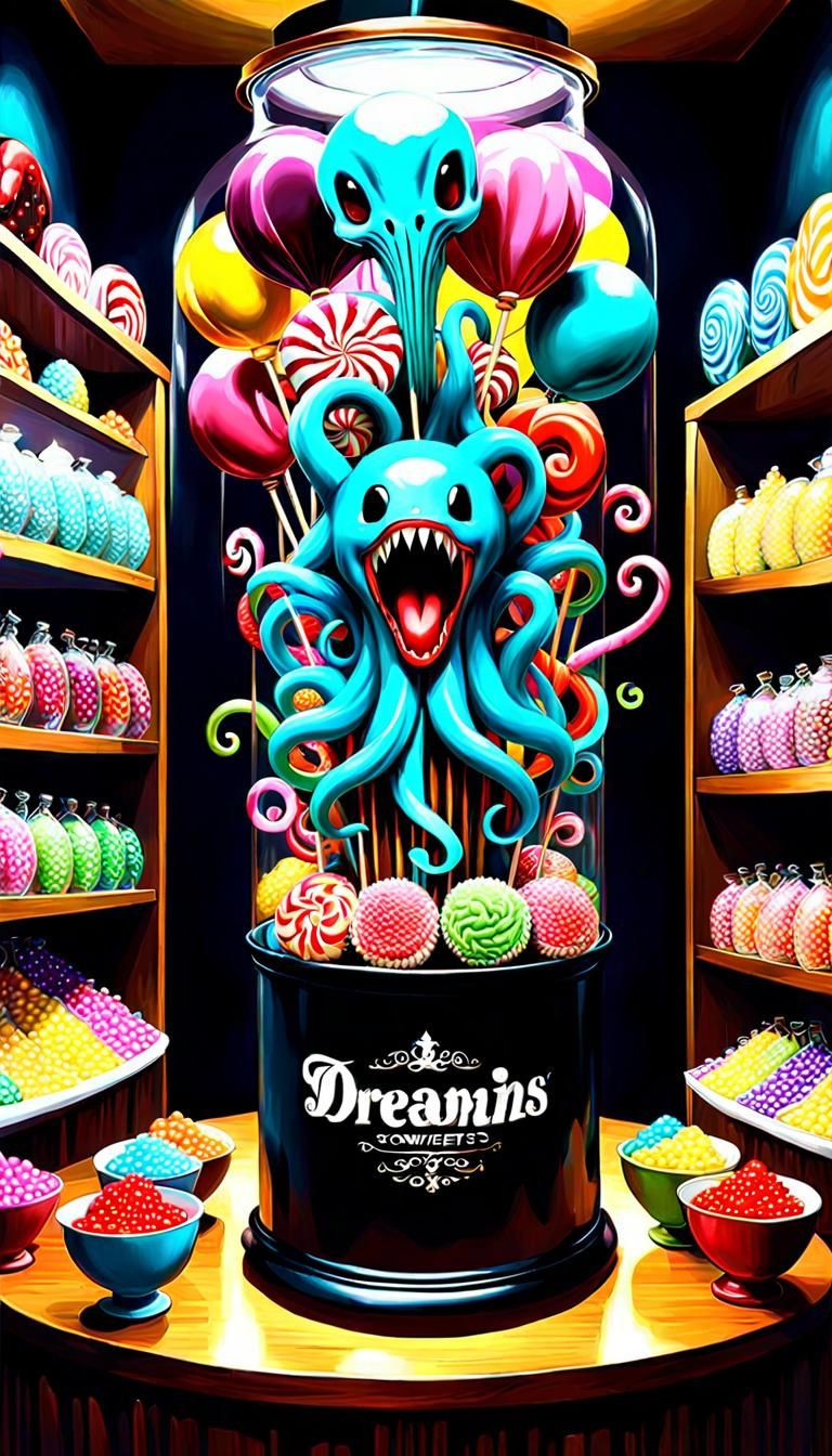Grotesque Candy Shop of Brains and Sweets