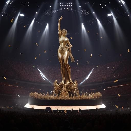 Spectacular Award Show Scene in 8K Resolution