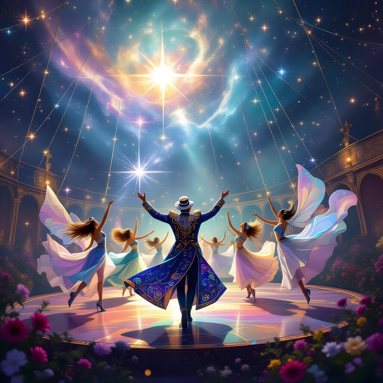 Astral Circus Among Nebulae