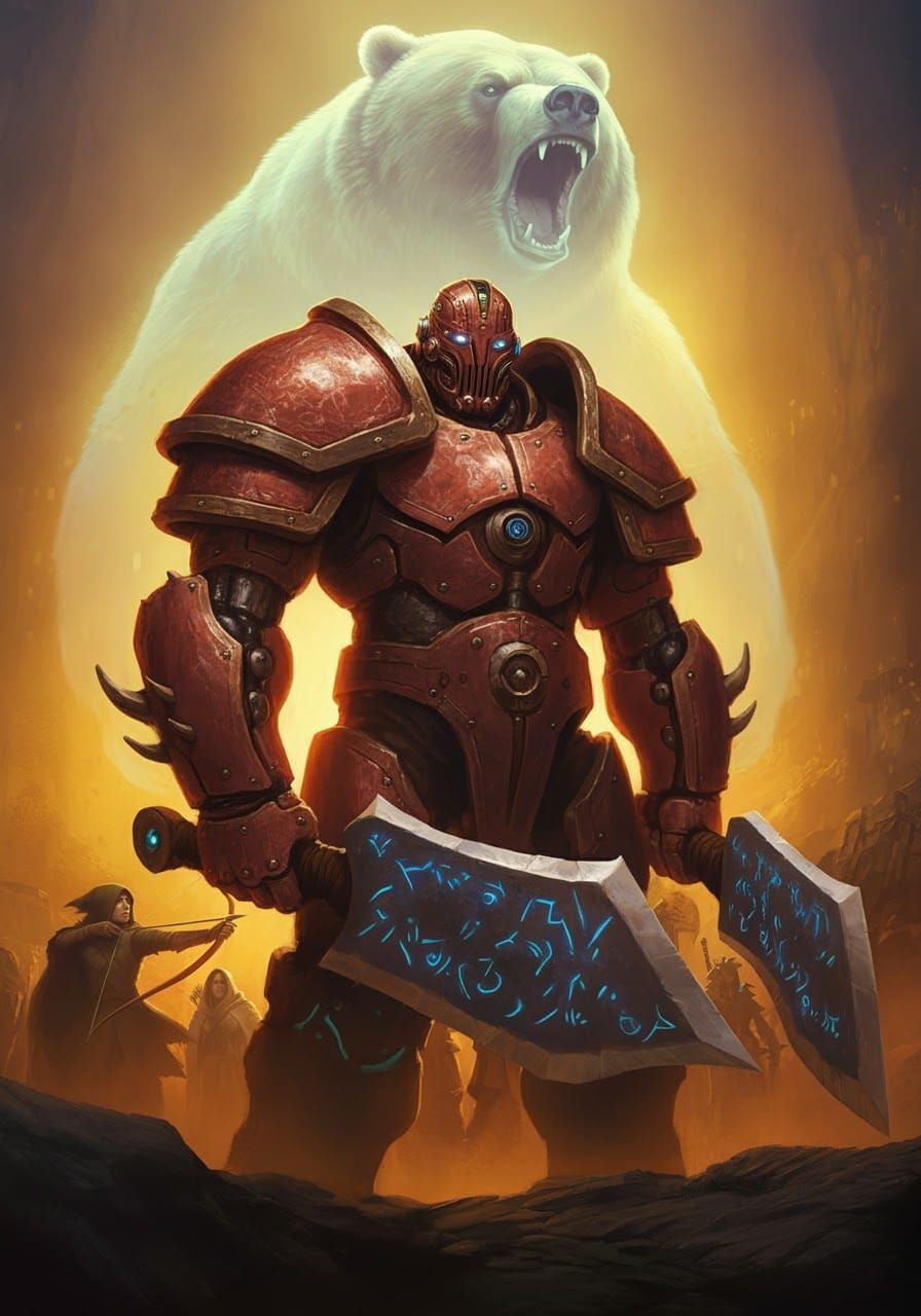 B3-AR, Warforged path of the totem warrior barbarian, protec...