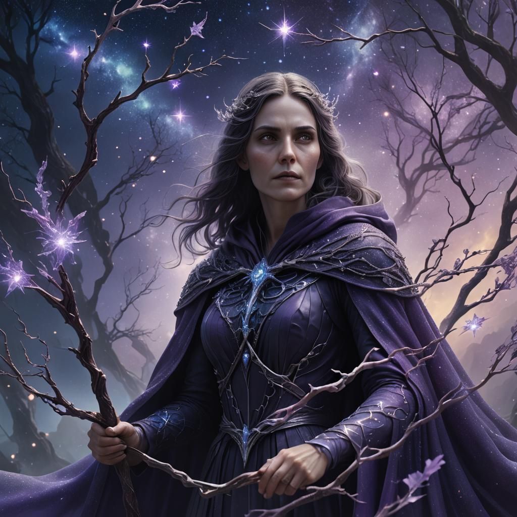 Ethereal Great Reaper in Mystical Landscape