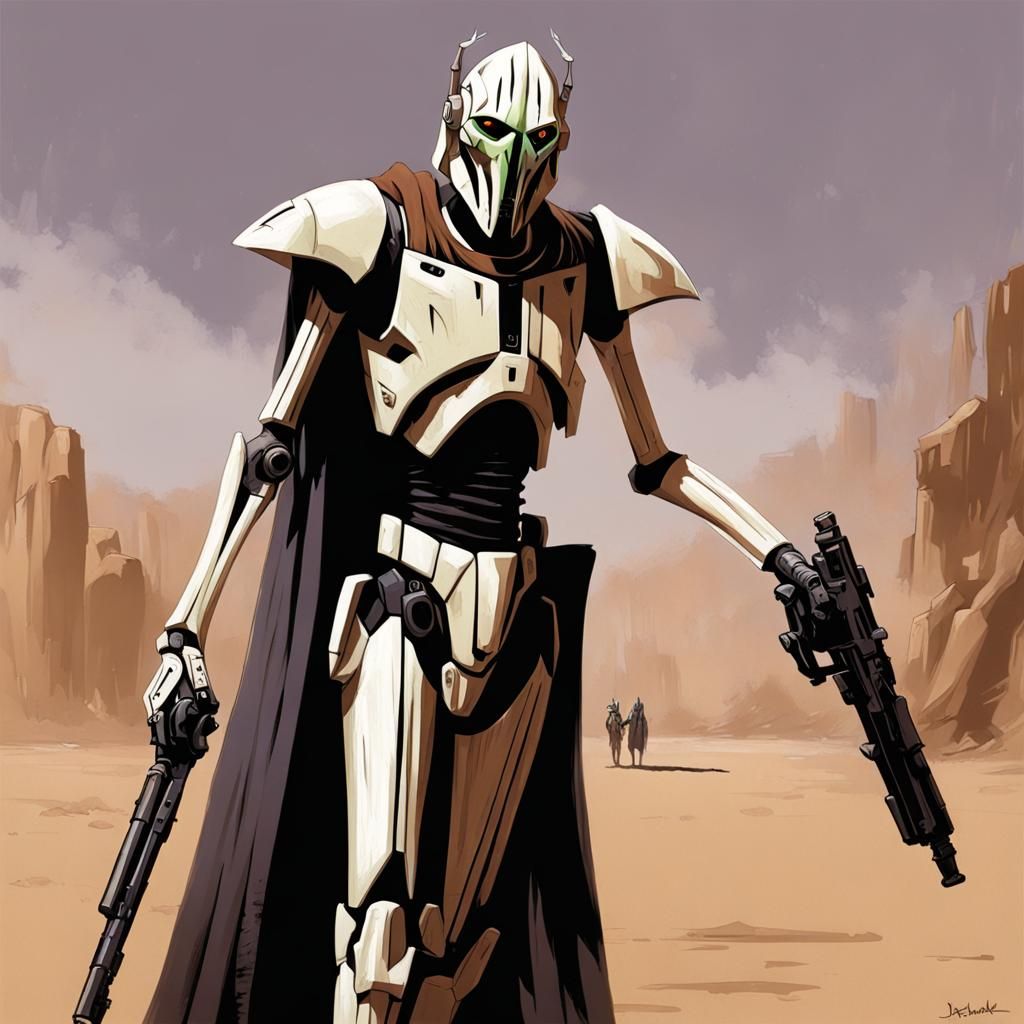 General Grievous as Sinister Mercenary
