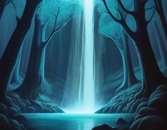 Fantasy Warrior Amidst Magical Flames in Oil Painting Style