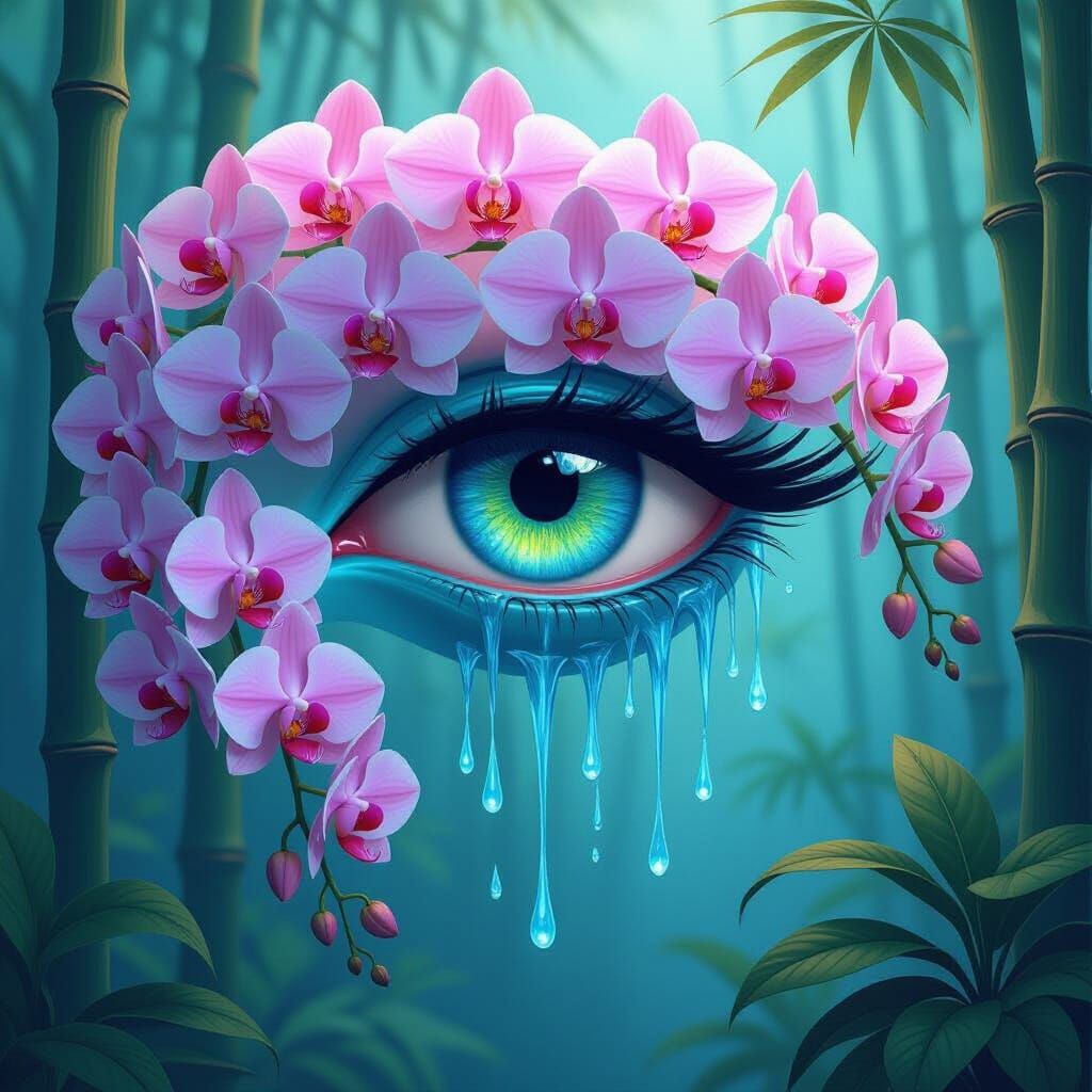 Orchids from the Eye of the Bamboo Dragon