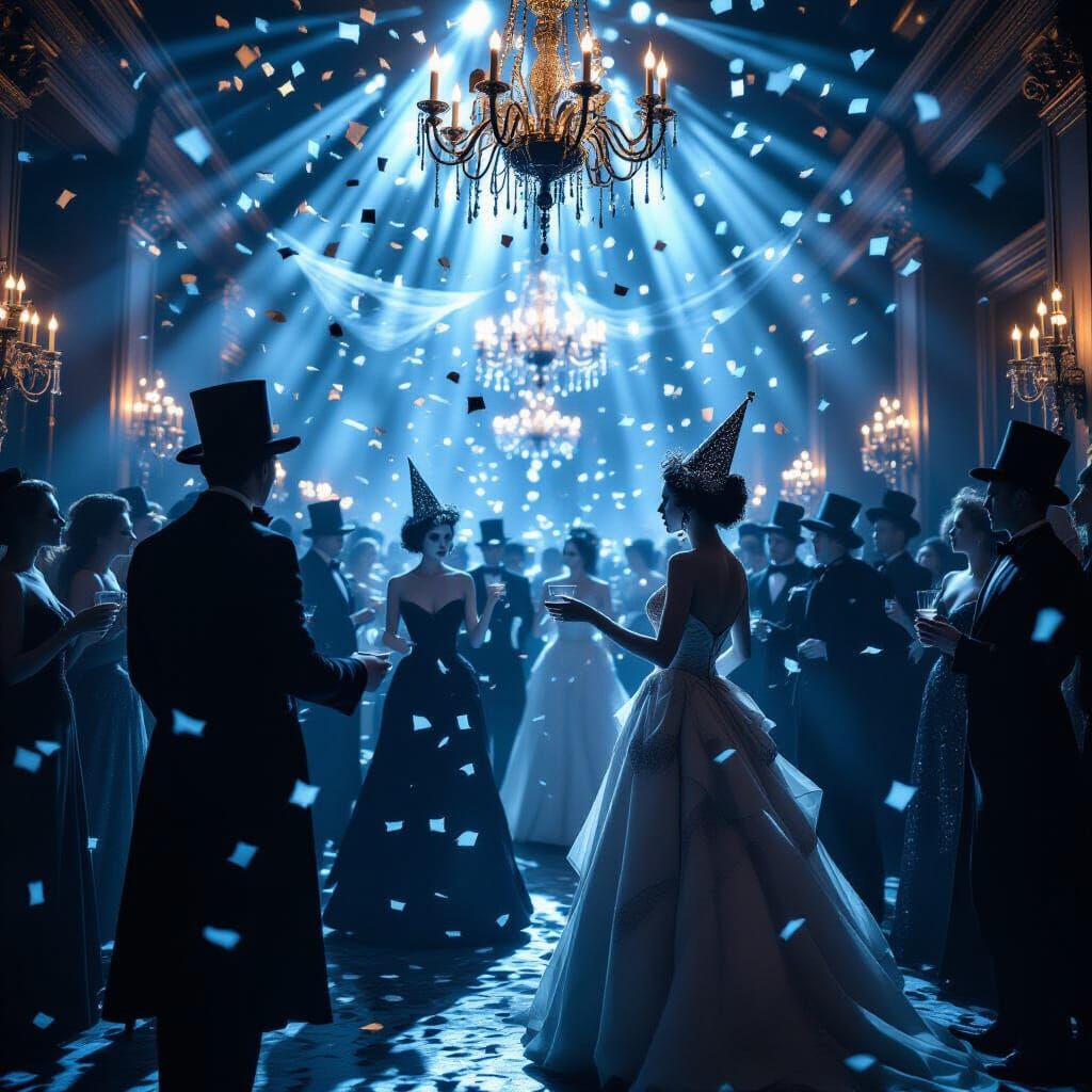 Haunted New Year's Ball Photo