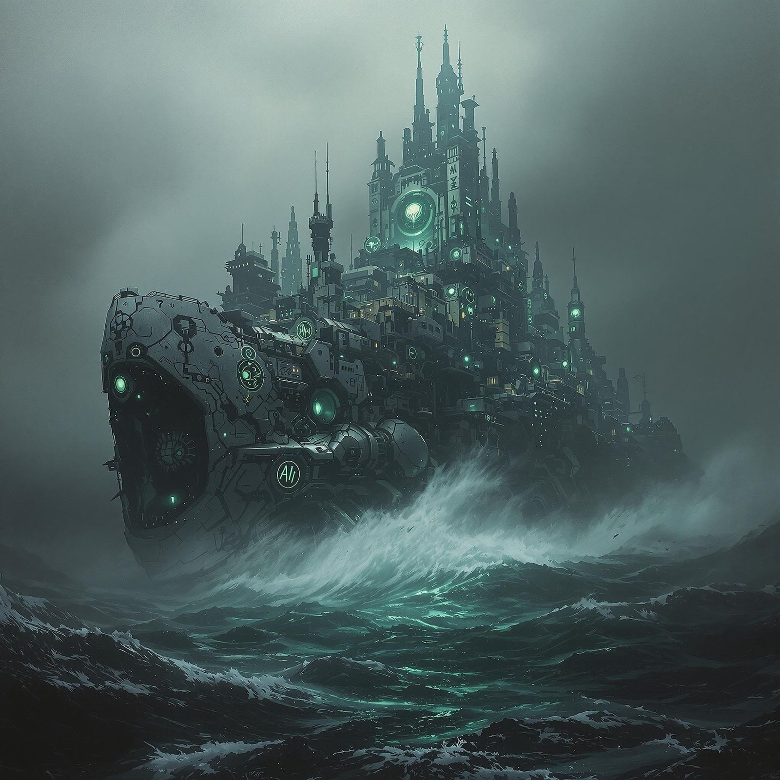 Forgotten Dystopian Leviathan Rises from the Depths