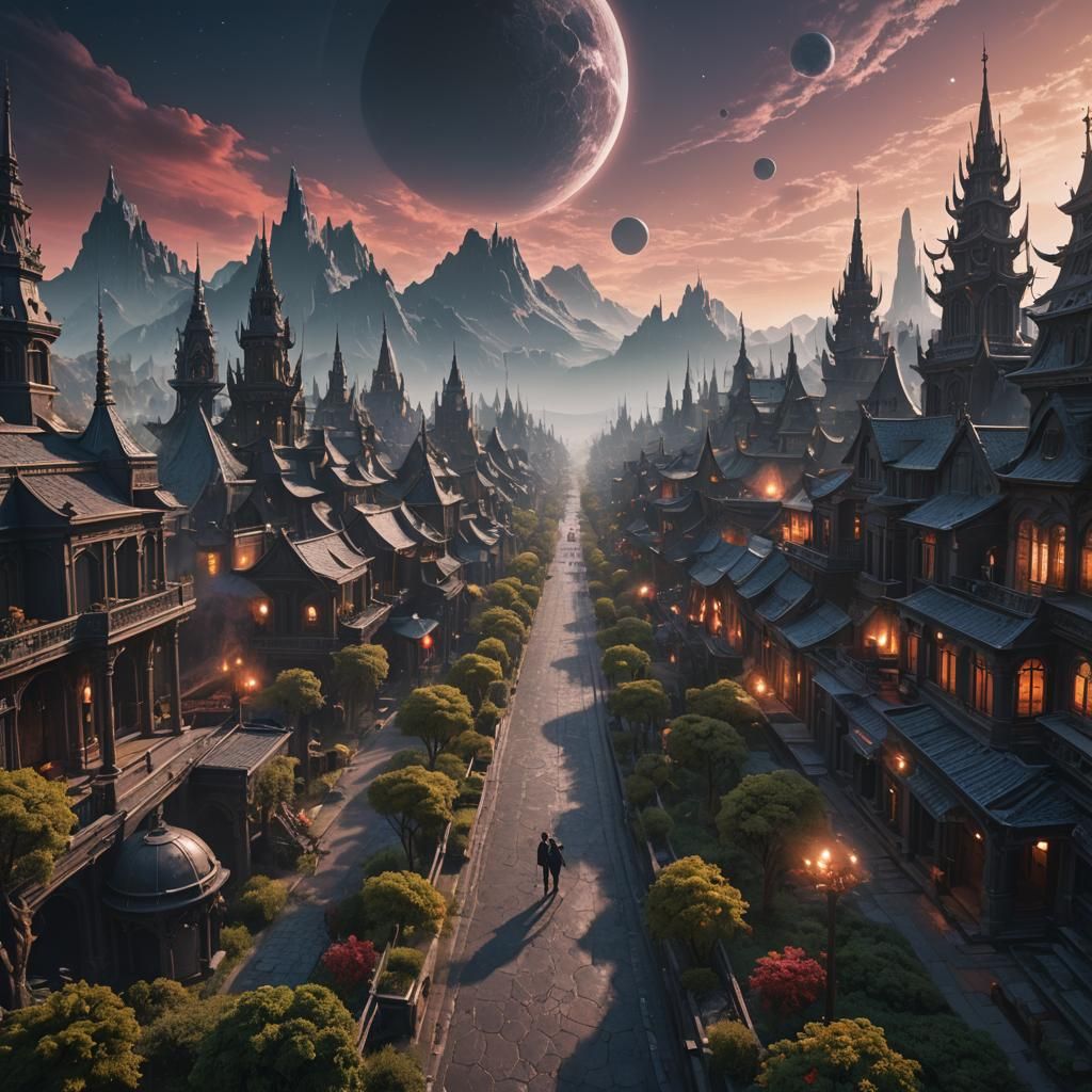 Magical Boulevard to a Parallel Universe
