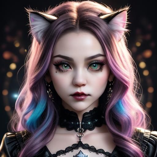 Beautiful kitten girl 1