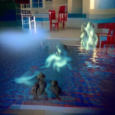 Ghosts Play Hide and Seek with Demon in Pool