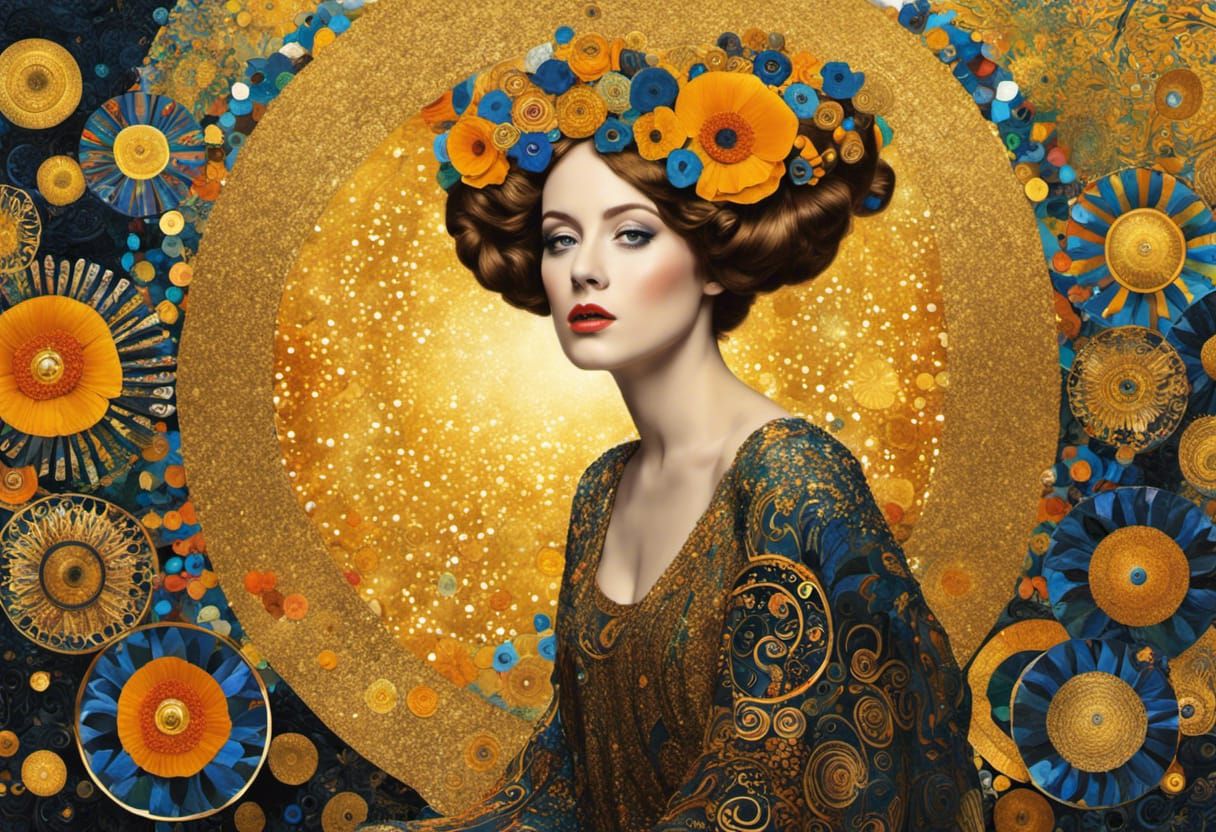 Ecstatic Gold: A Vienna Secession Portrait
