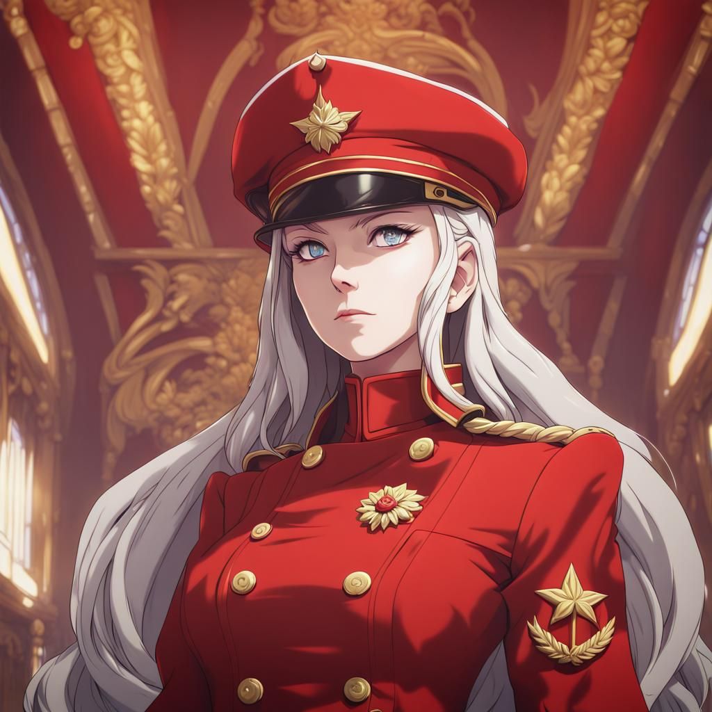 Edelgard Von Hresvelg as Communist Leader: Anime Art