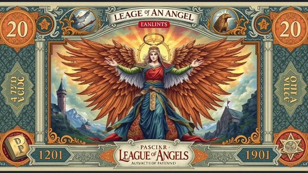 League of Angels III in Banknote Art Style