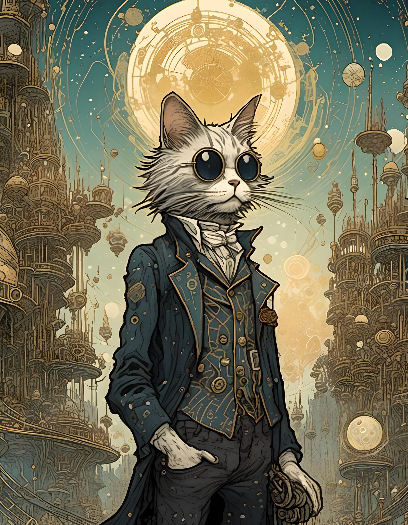 Ethereal Portrait of the Eidolon of Avarice