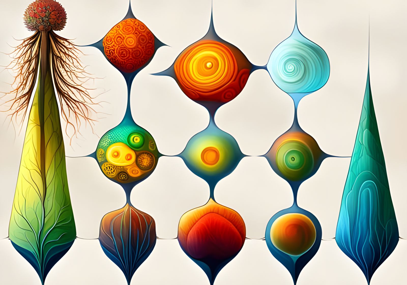 Echidna's Energetic Journey Through Wonders and Chakras