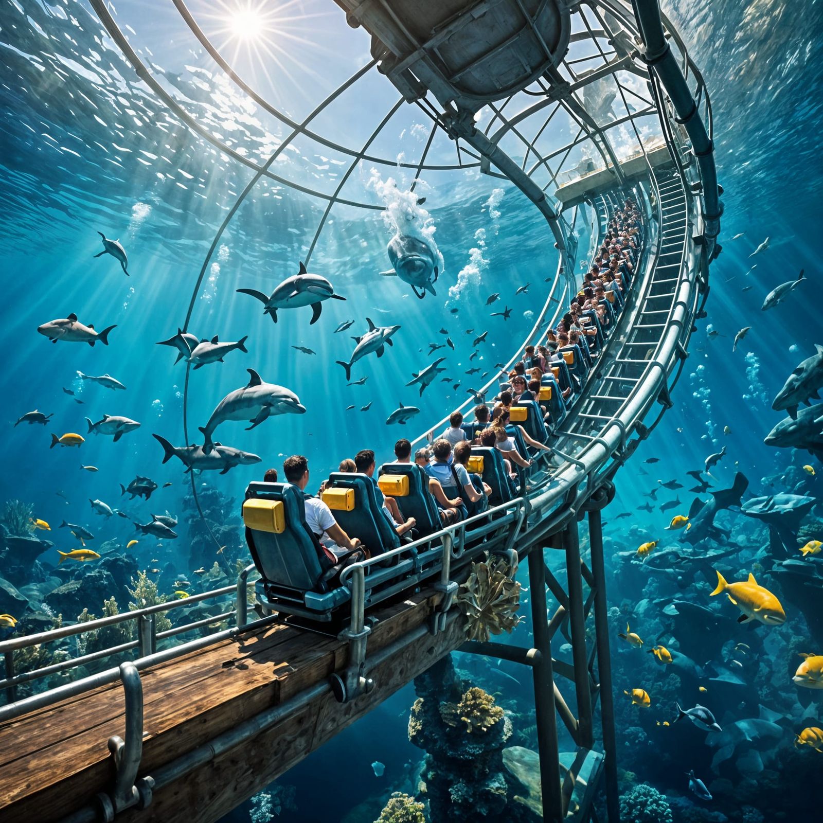 Underwater Rollercoaster