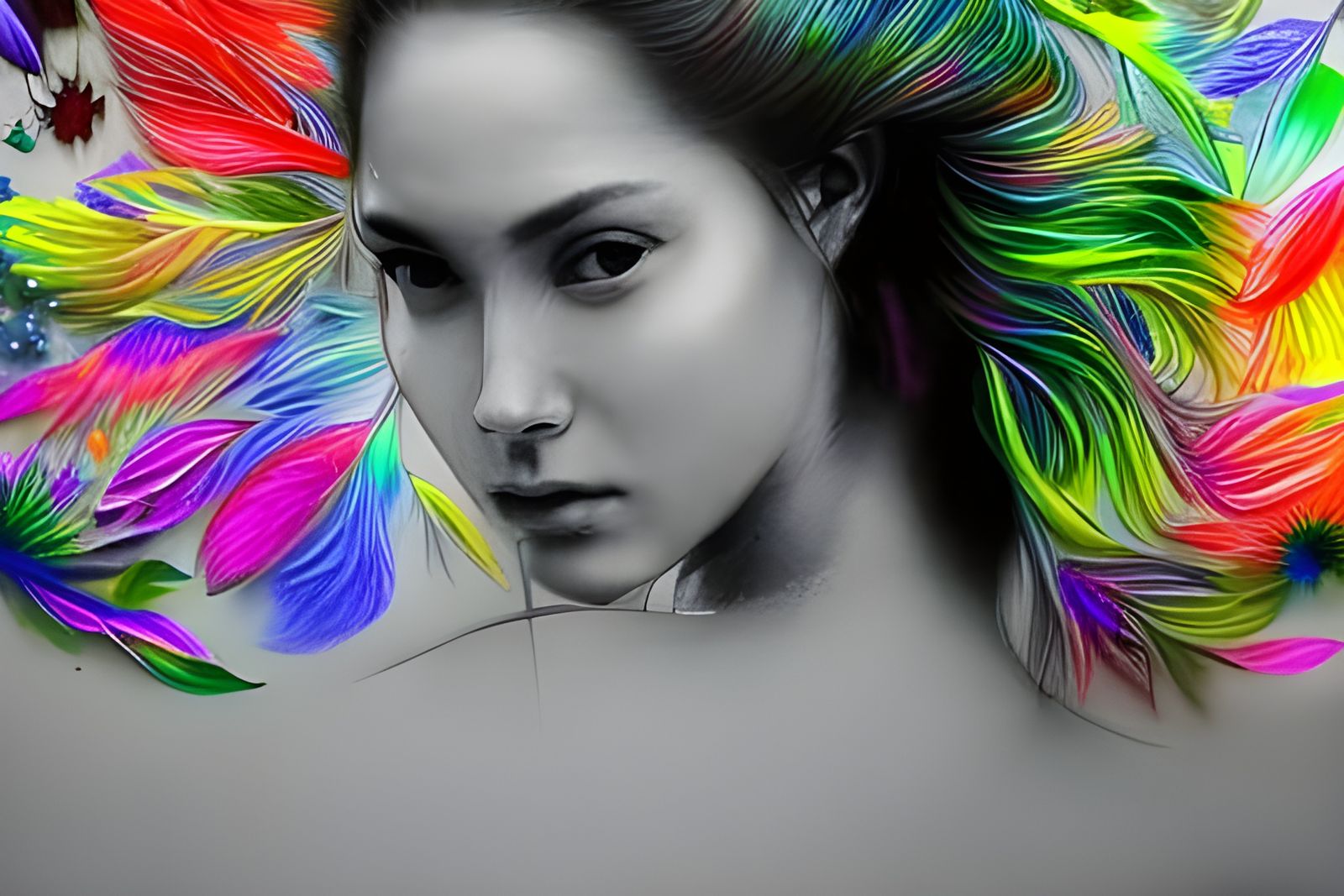 Have a colorful imagination and positive vibrations.