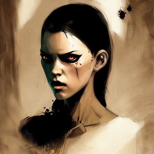 Sinister Figure in Fantasy Art Style