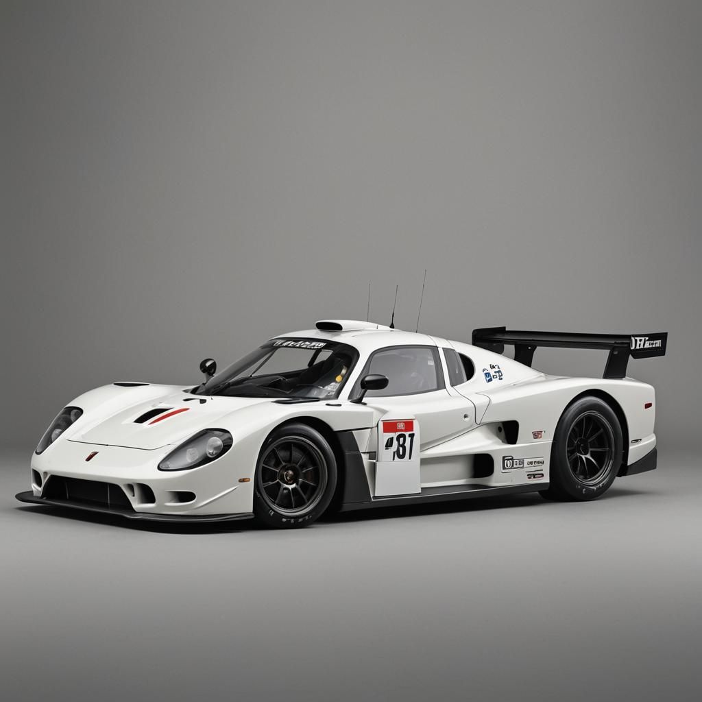 90's GT1 Le Mans Racecar Inspired by Marcos Mantara