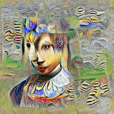 AI Generated Image from a Blank Prompt
